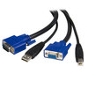 Startech.Com 6ft 2-in-1 USB KVM Cable SVUSB2N1_6